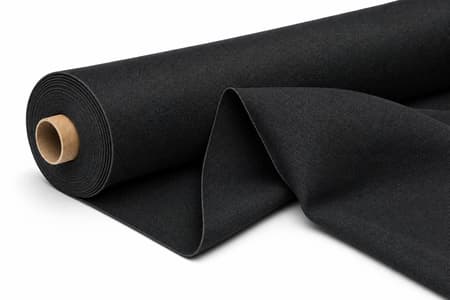 Black Slag Shed Fiberglass Fabric, 23 oz.